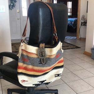 Holy Cow Couture Navajo Blanket handbag